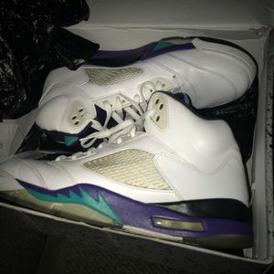 Jordan grape 5s